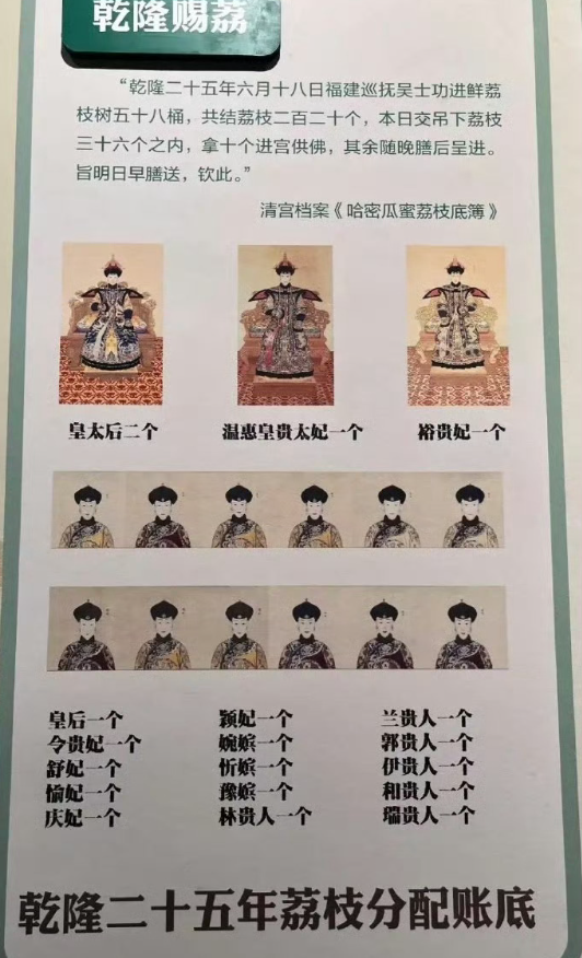 以前分配荔枝，绝对是个技术活。​​​