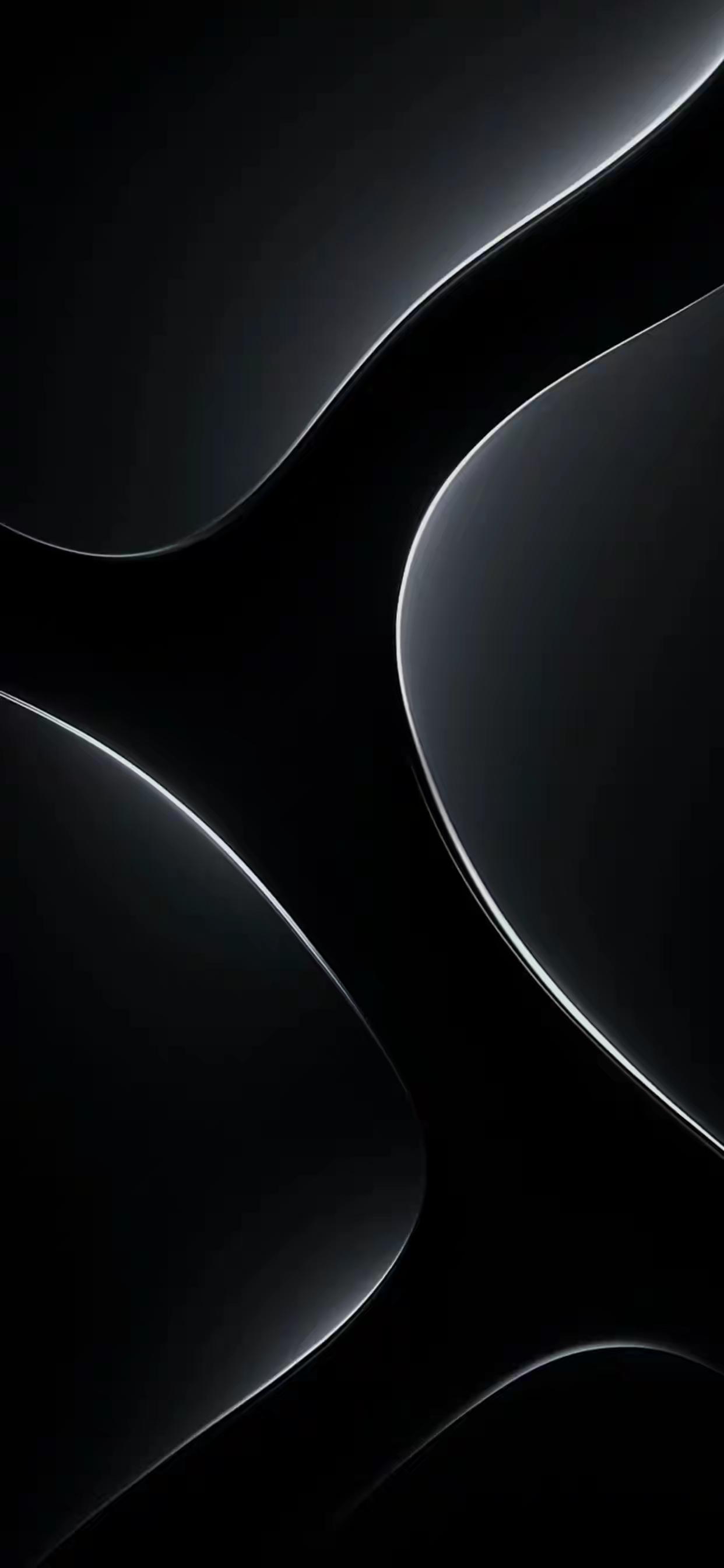 深色壁纸大家喜欢吗？黑白搭配显得深沉，我非常喜欢这张壁纸。