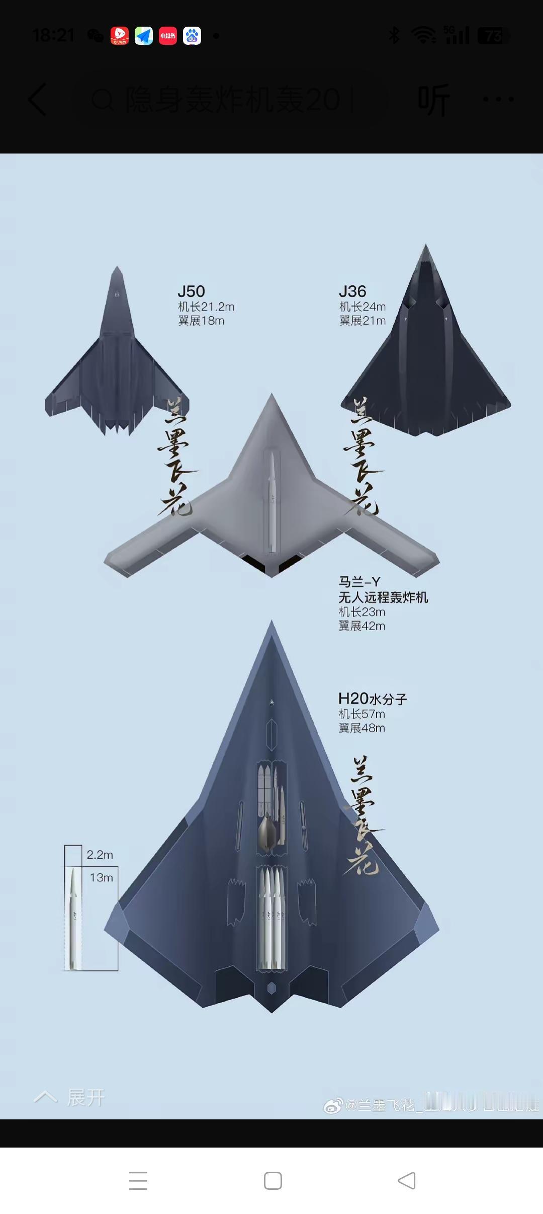 2030年空天打击群阵容2030年，东大的六代机歼50、歼36