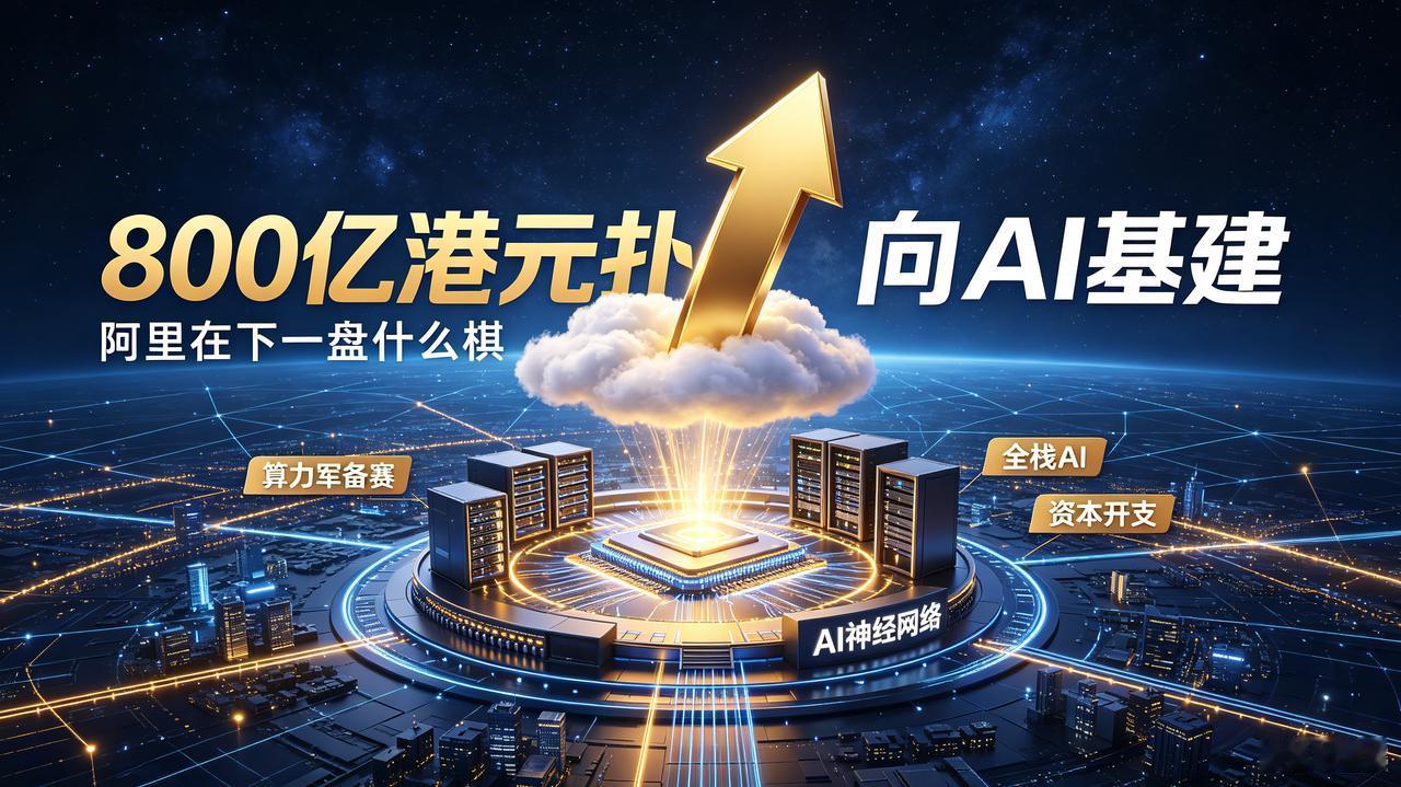 马云彻底亮剑！800亿全部砸入AI基建阿里赌上未来沉寂许久的阿里，突然甩