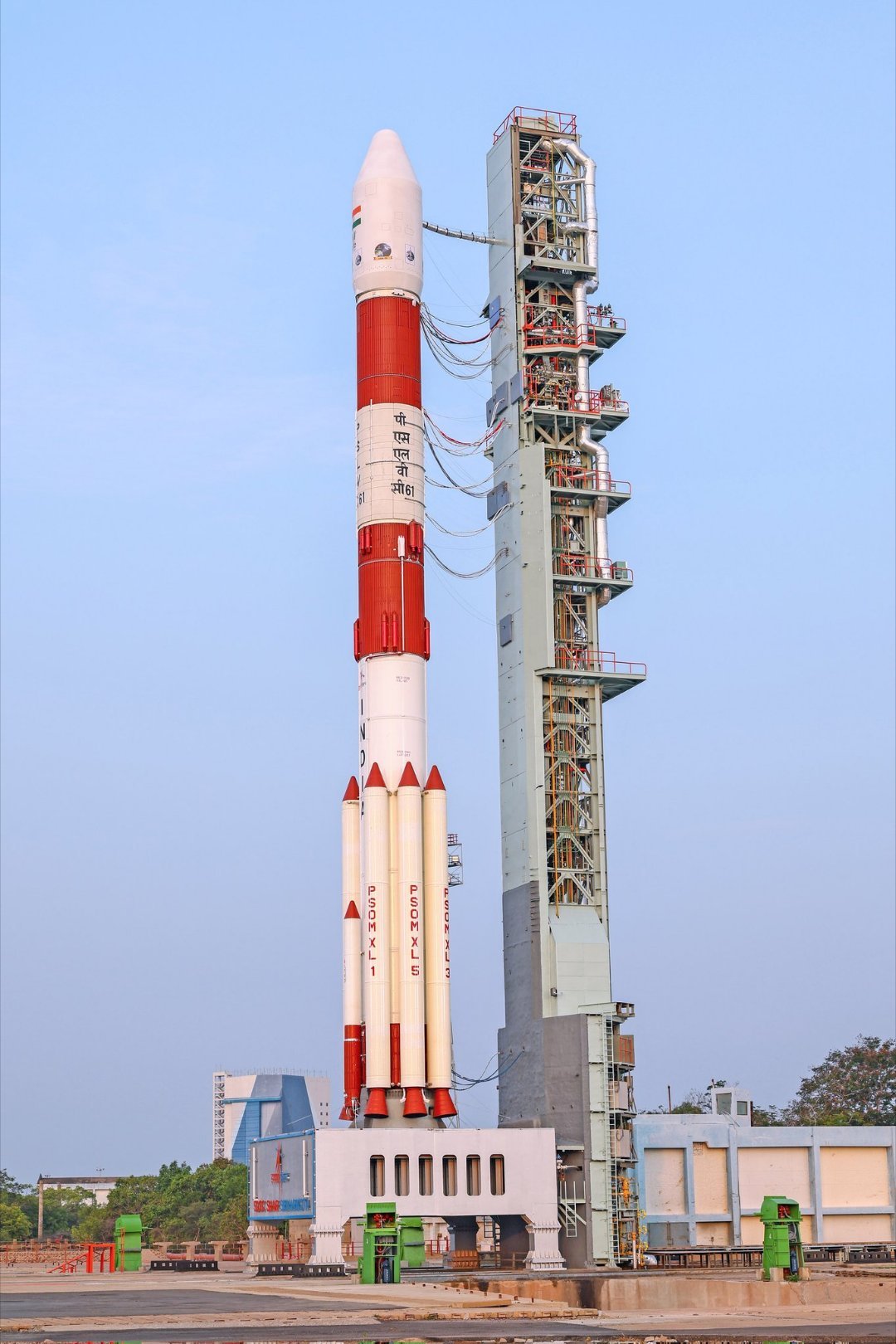 【强印！】北京时间明早，印度空间研究组织将在达万航天中心使用PSLV-C61火箭