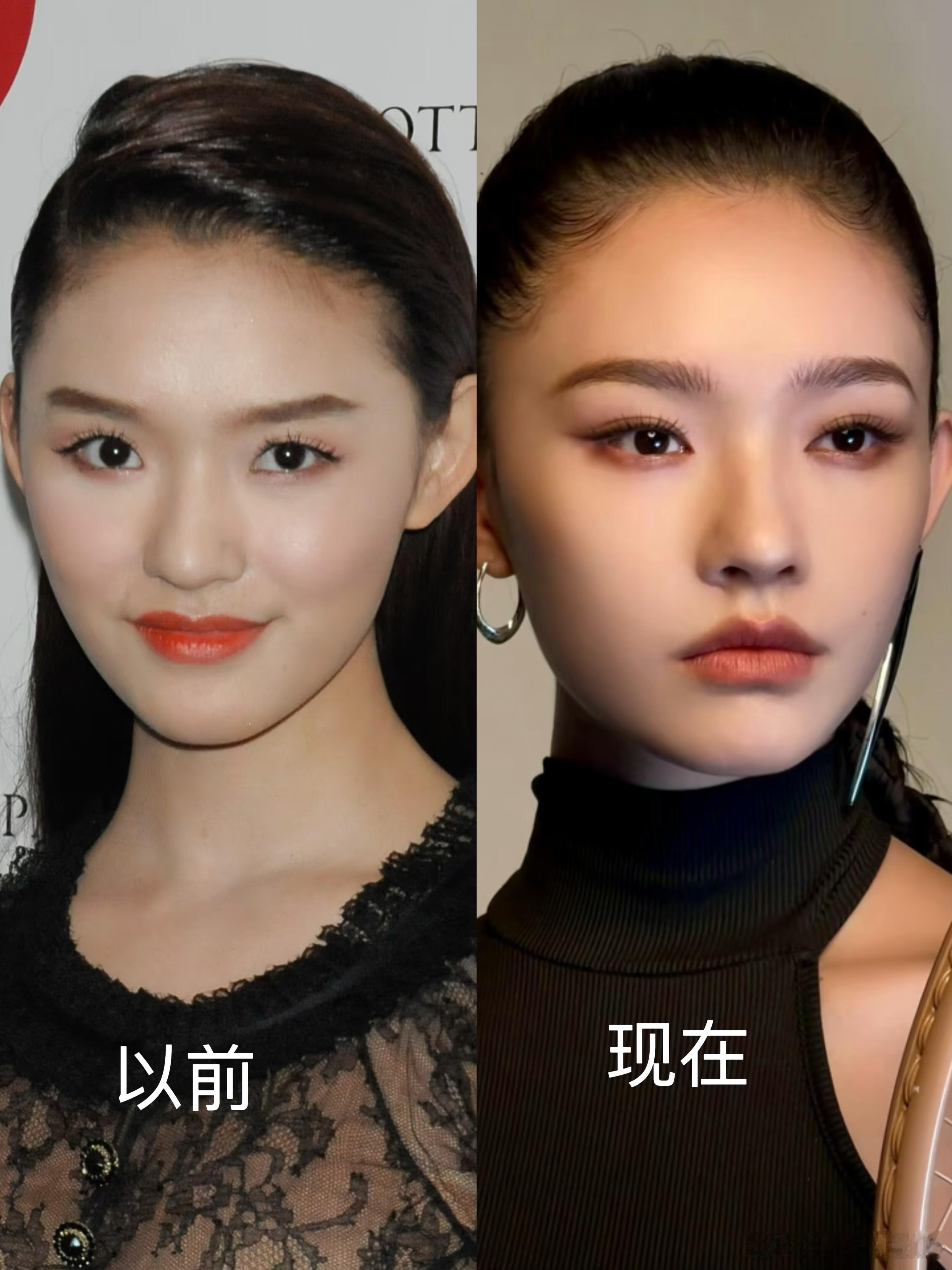 林允美商也很高，变美一点痕迹也没有​​​