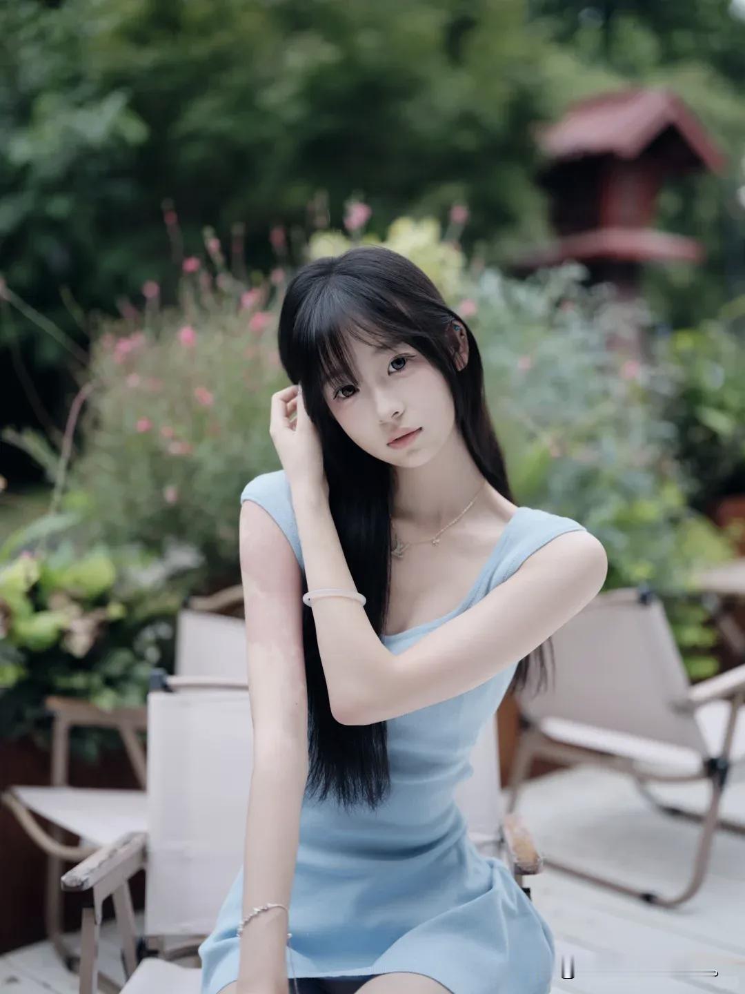 炎秋的下午时光美女的美丽体现在何处呢？
