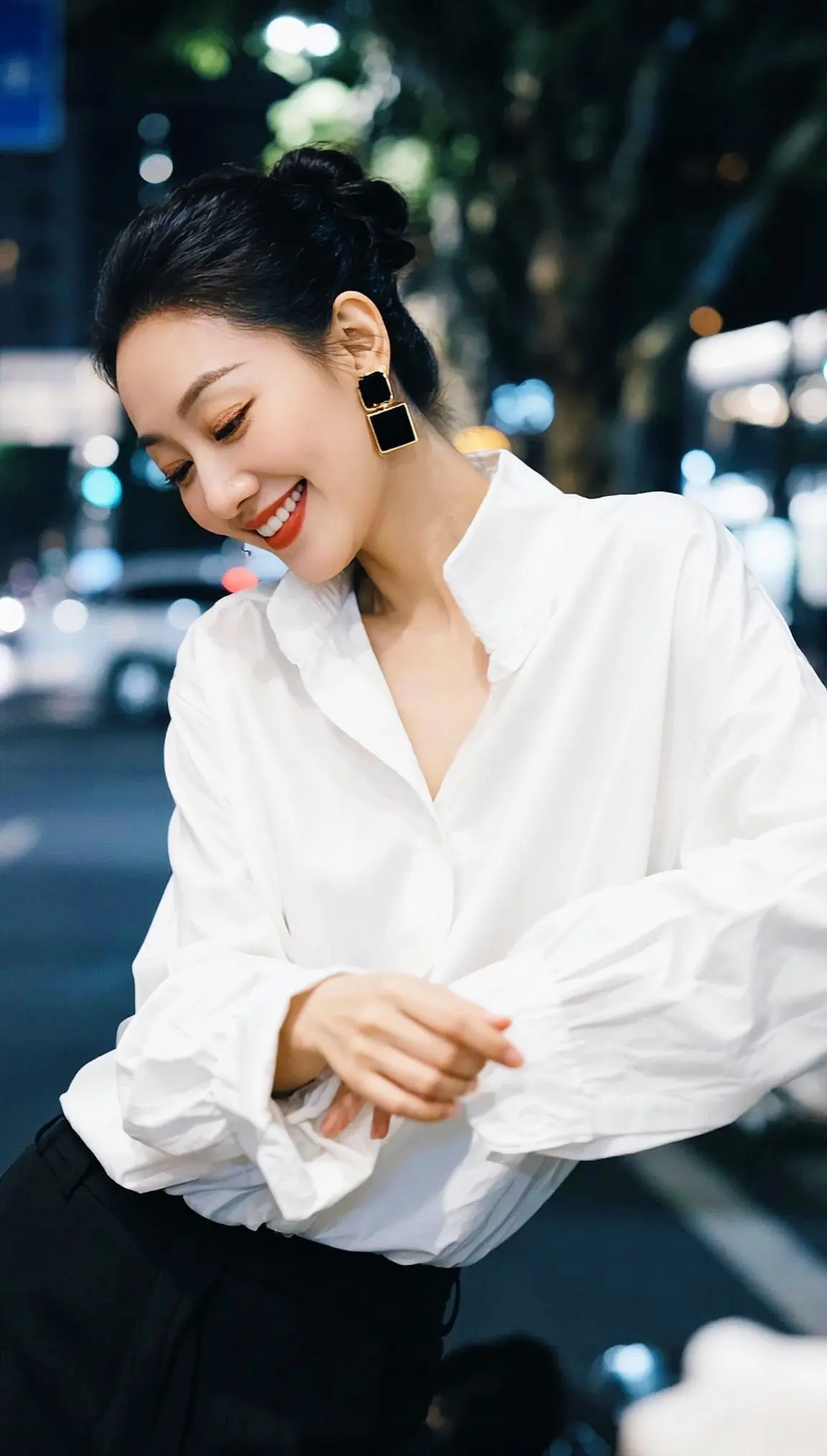 AI夜景杂志街拍感 ai创作 伙伴计划玩法达人广告分成