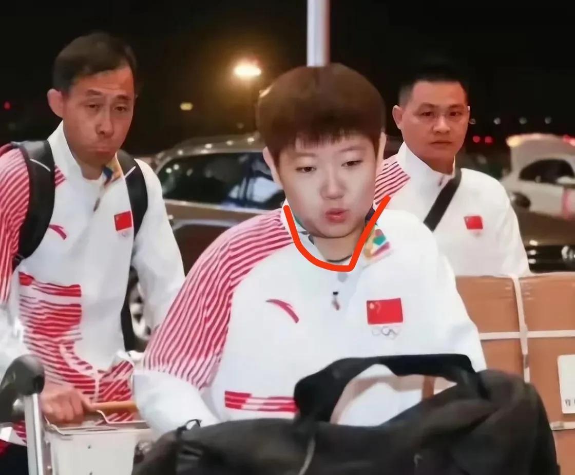 莎莎早年间这张出行照还挺有趣，染着栗色头发的她还心情大好的吹起了口哨！那时候的