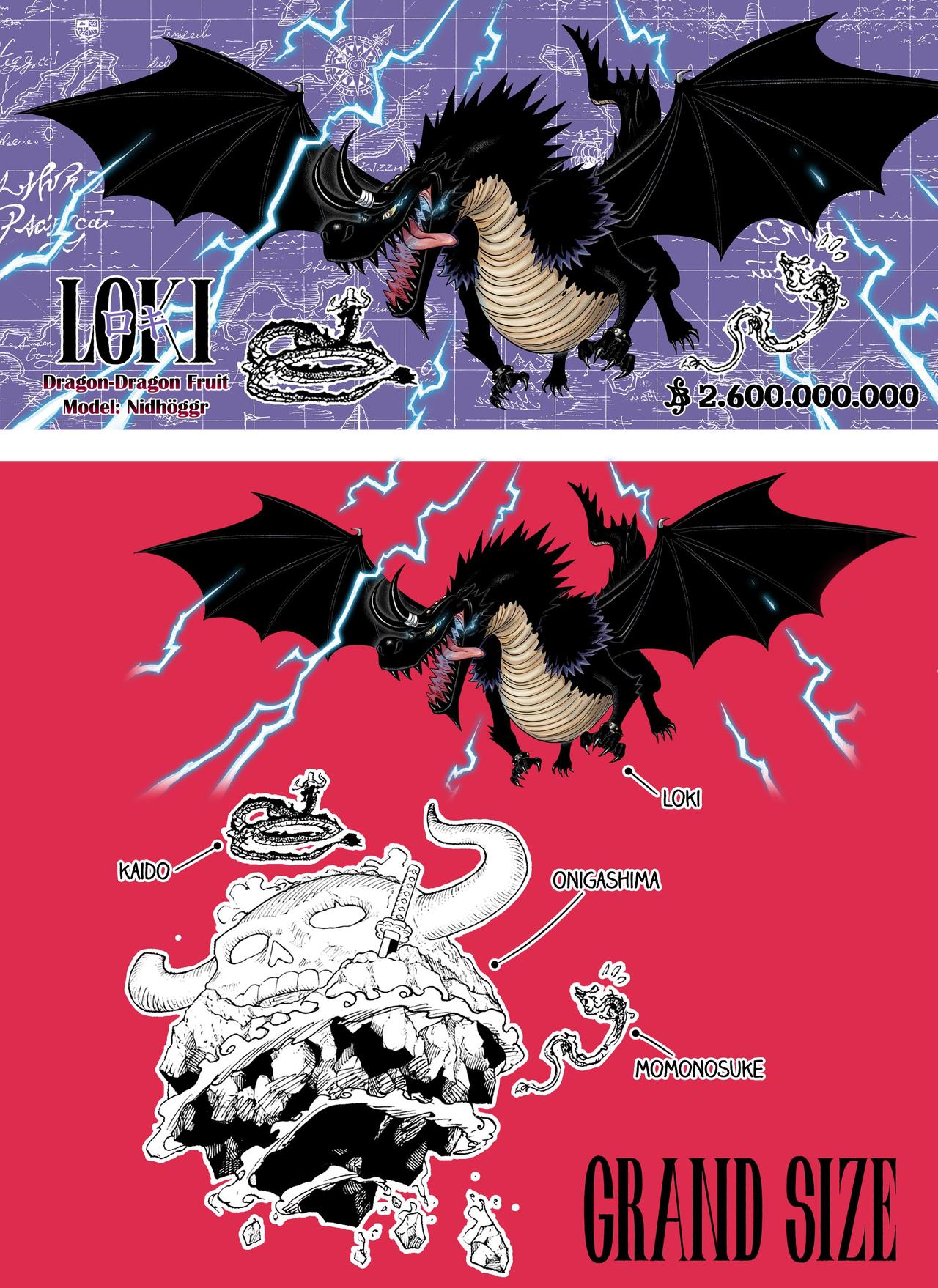 凯多还是吃了版本的亏啊，之前号称是海陆空最强生物，幻兽种鱼鱼果实青龙形态也拥有火