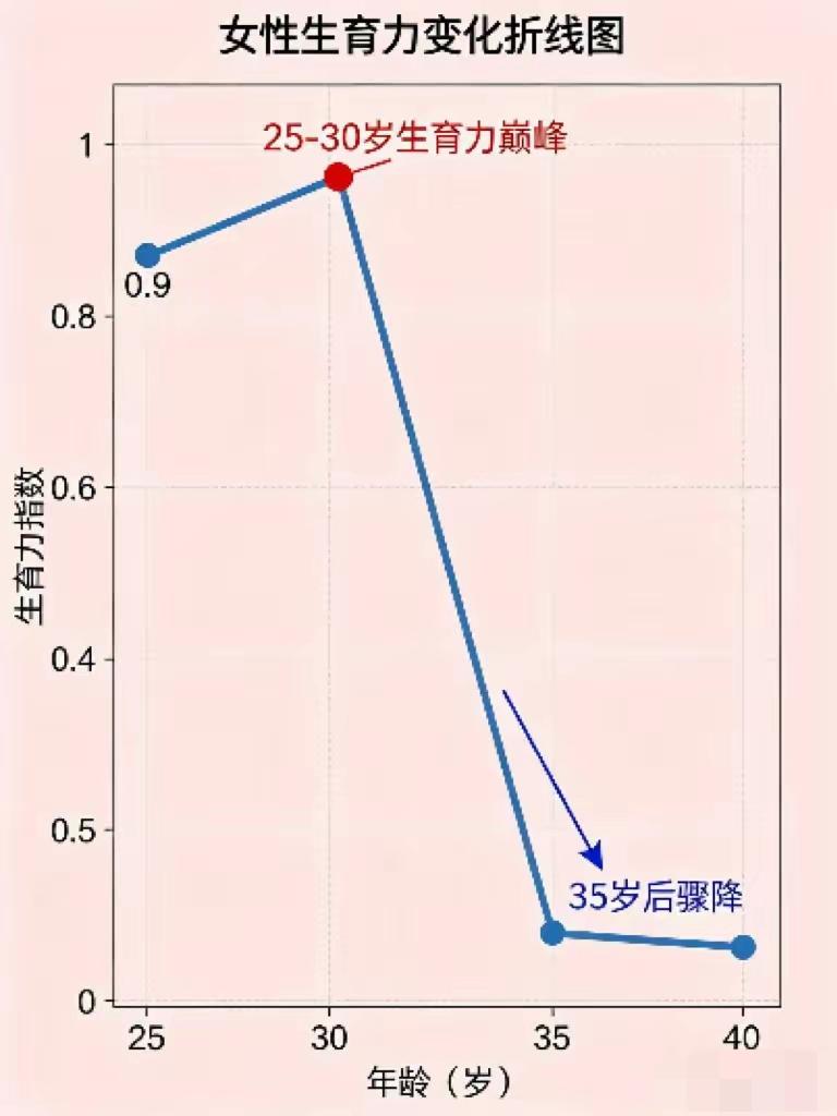当前中国女性对生育能力衰退的认知严重不足。网上有个故事：女的说要丁克，要貌美