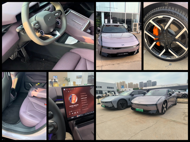 到店体验全新小鹏P7⭐️优点:1.外形，静态体验中外观绝对是非常出众的，颇有