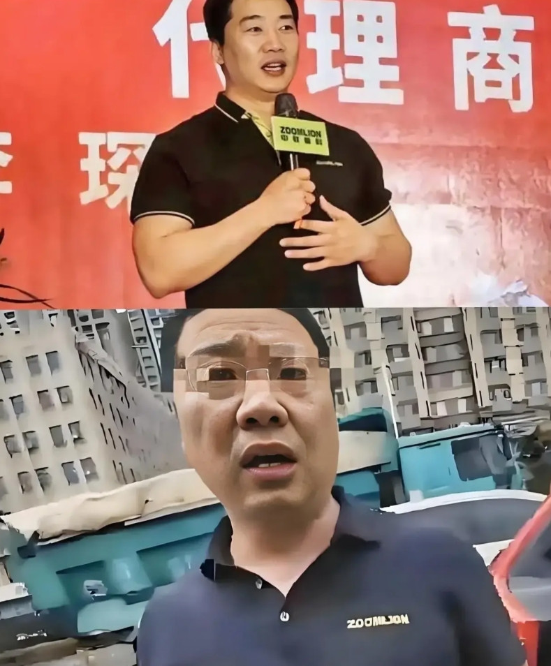 好家伙！现在的社会，一有几个钱，就黑白不分了中联重科的代理商李琛，想在骑手面