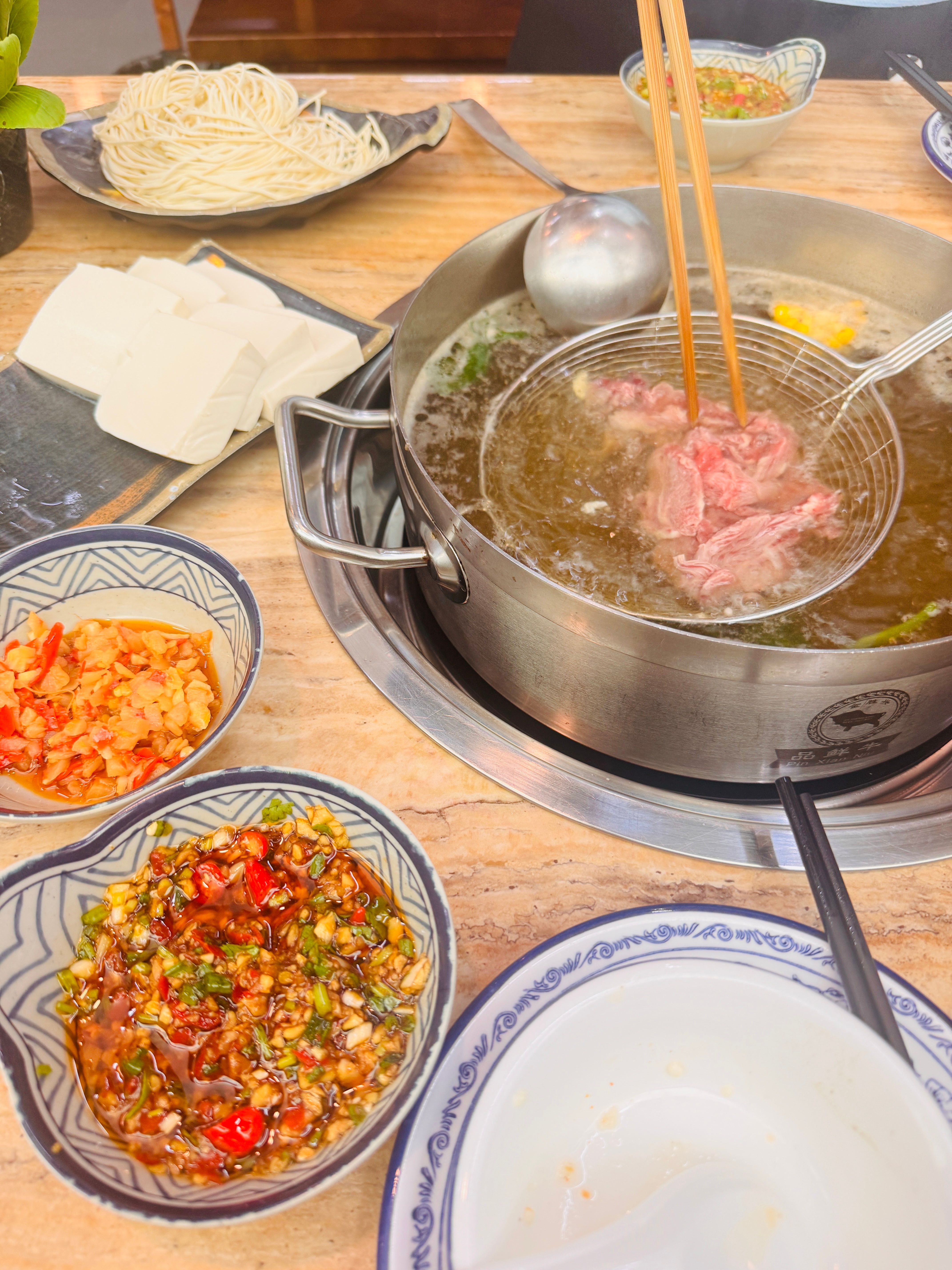 潮汕牛肉火锅走起~干饭！​​​