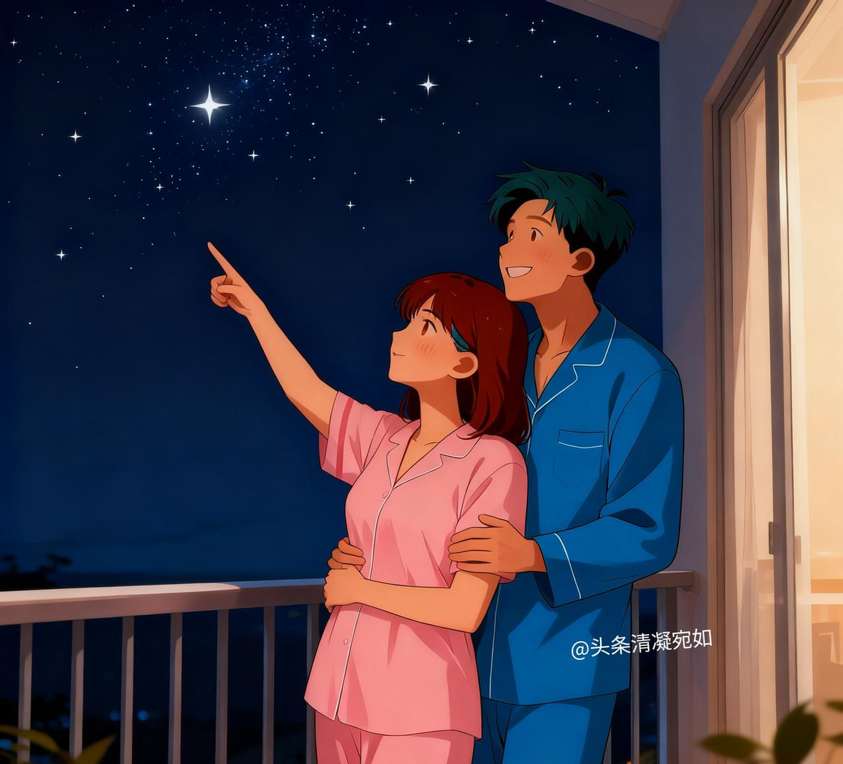 结婚十年，他还是会在睡前搂你一下。不是因为缺爱，而是习惯了有你。别...