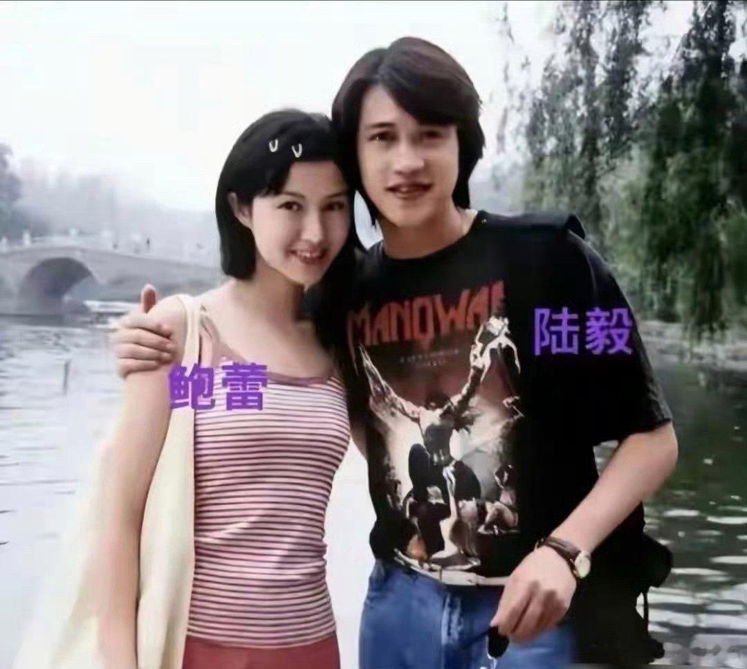 鲍蕾刚上上戏时，长的真清纯漂亮，招人喜欢。怪不得陆毅在众多的美女中选择她呢。