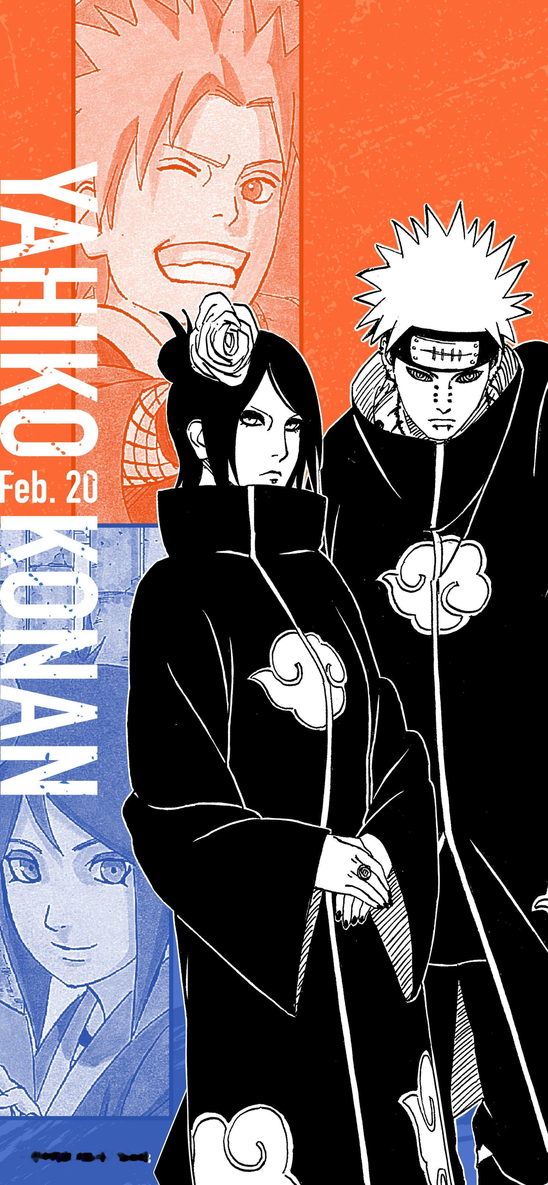 【火影忍者官方最新发布人物生日贺】今天是弥彦和小南的生日！弥彦希望“没有战争的世