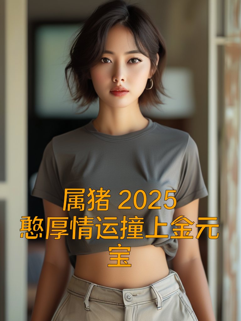 属猪2025：憨厚情运撞上金元宝