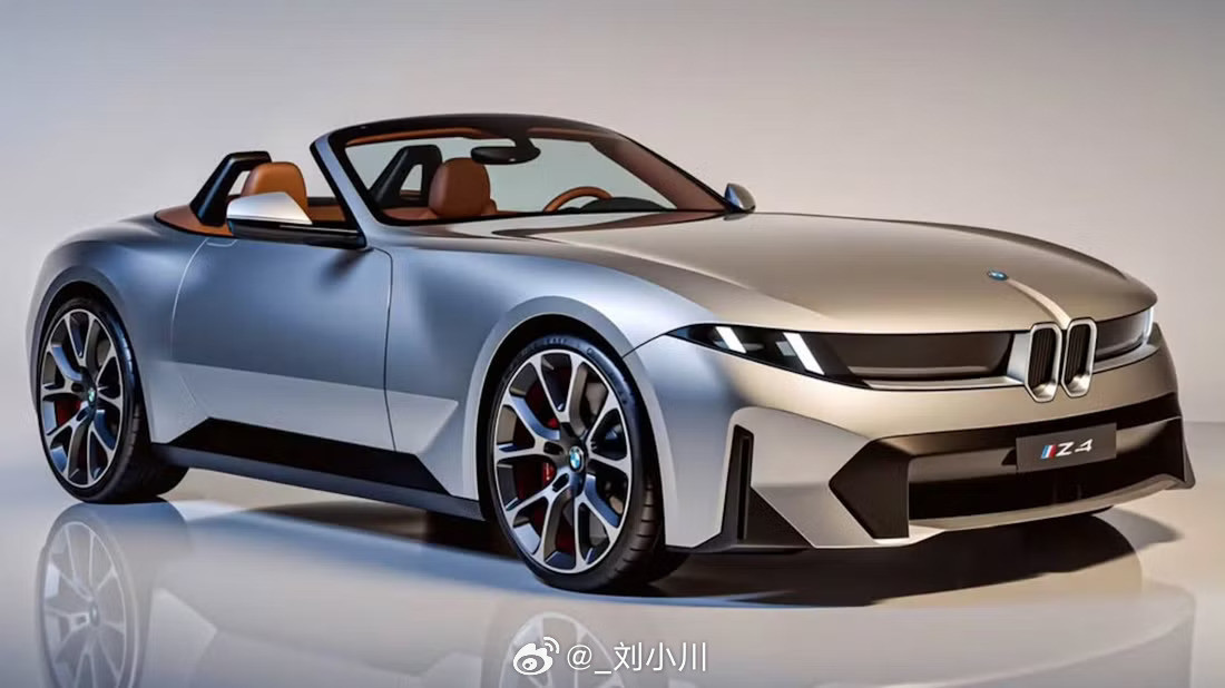 宝马全新一代宝马Z4渲染图【新车渲染】下一代宝马Z4用上全新Neue