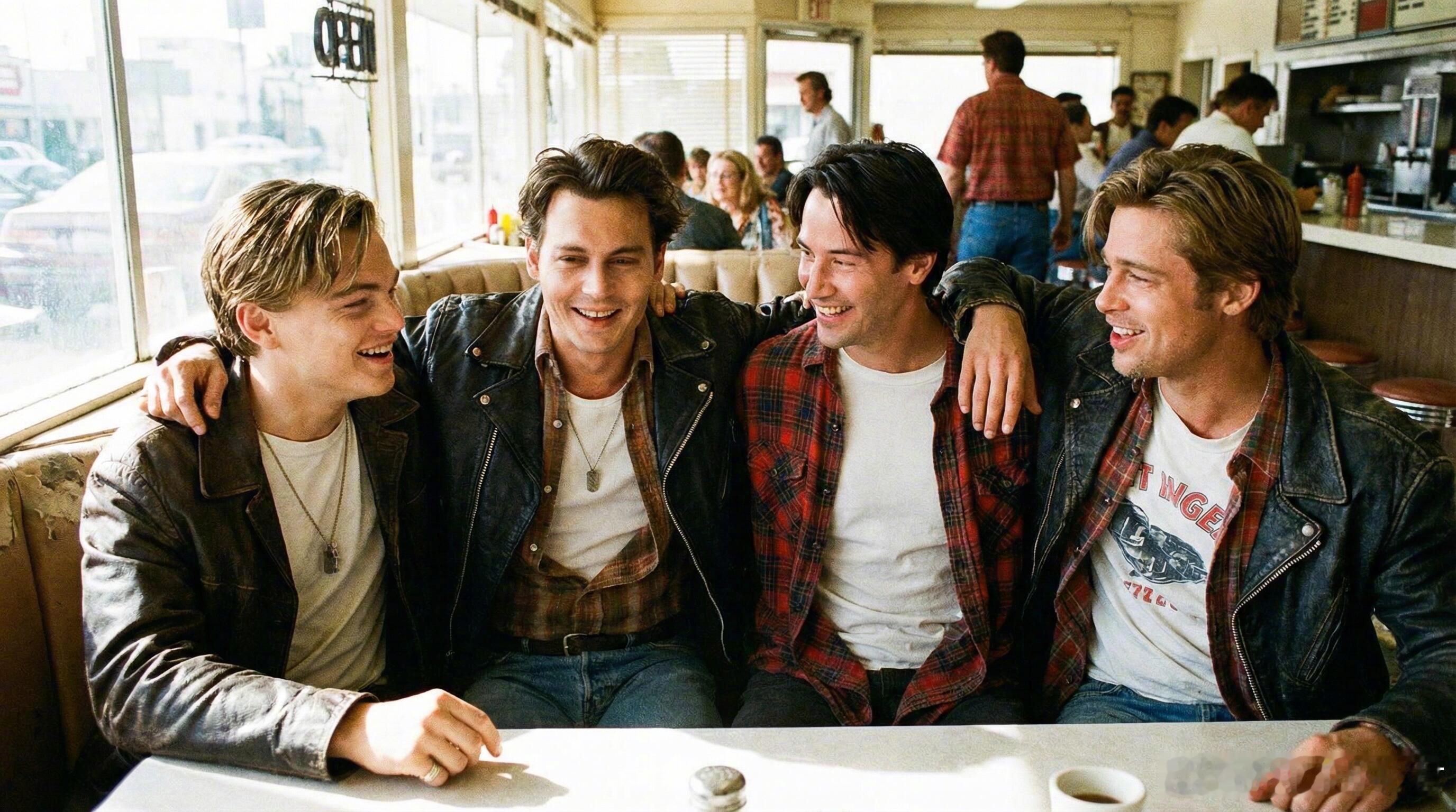 颜霸的世纪同框📸这么看最帅的还是Leo！！