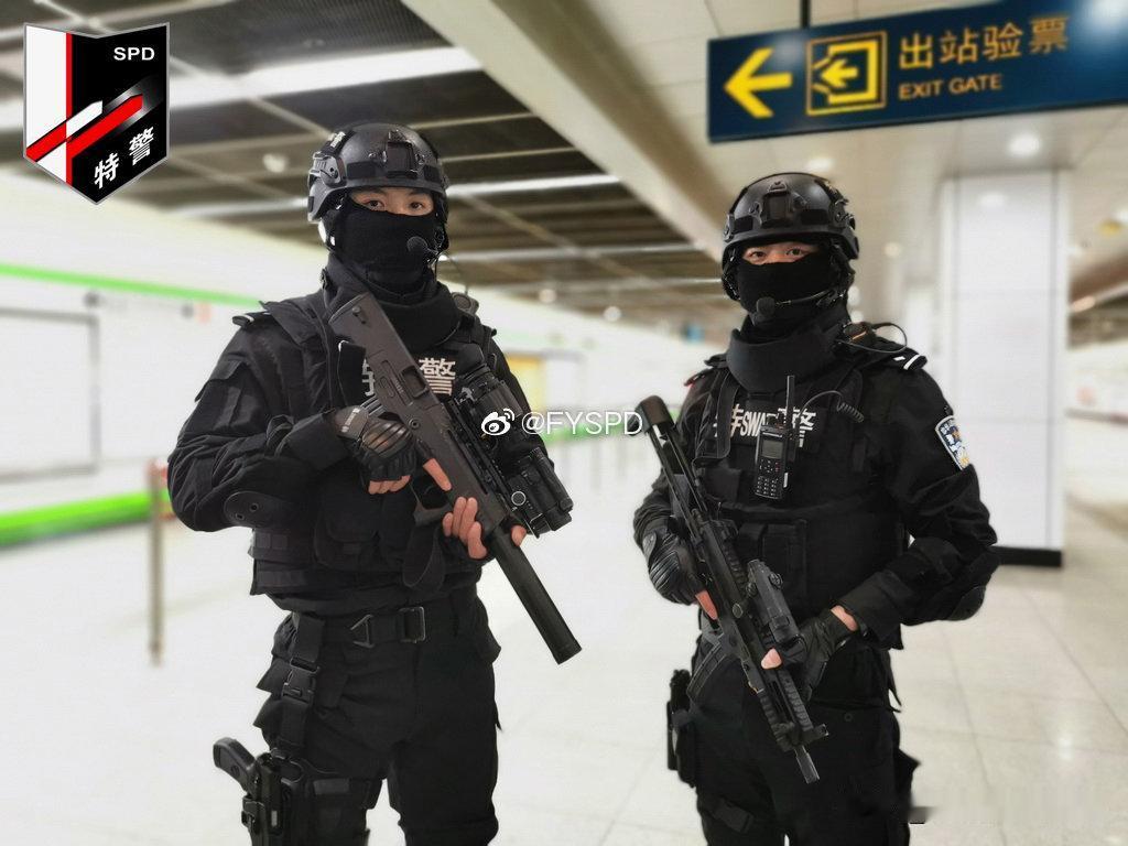 上海特警队的JS9与CS/LS7图片出自坛友警察图片大神飞扬spd