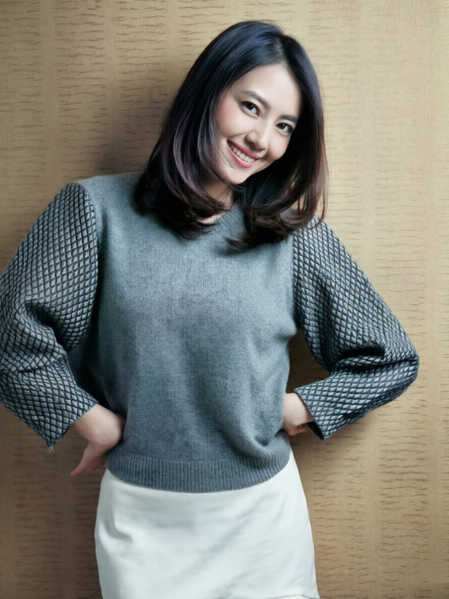 高圆圆淡人地铁出行