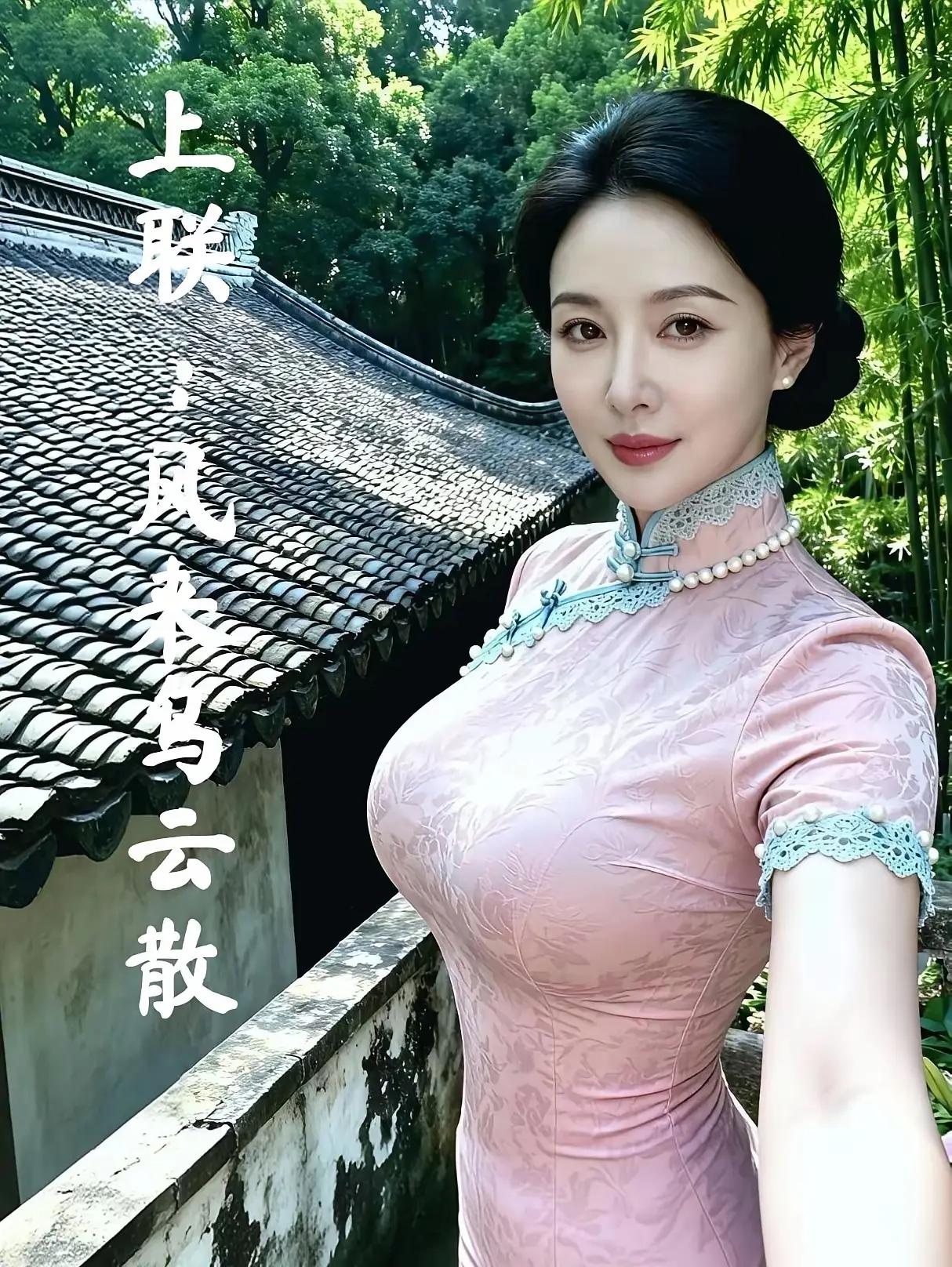 上联，风耒乌云散，下联，雨过彩霞艳。