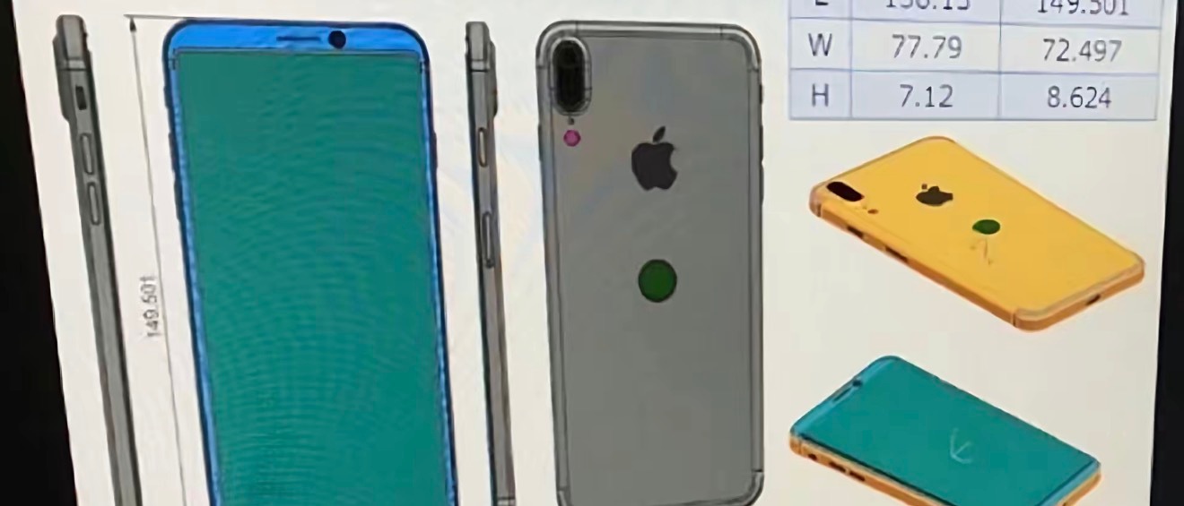 翻相册时突然发现几张老图片，这是当年苹果为了掩盖iPhoneX的设计，故意做了