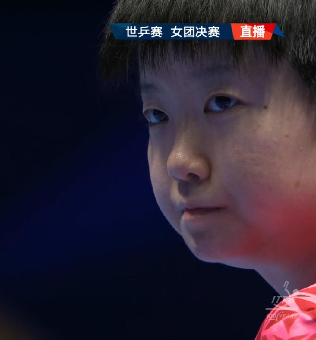 火力全开，孙颖莎3：0速胜张本美和，为中国女团将大比分追平为2-2。在3：0赢