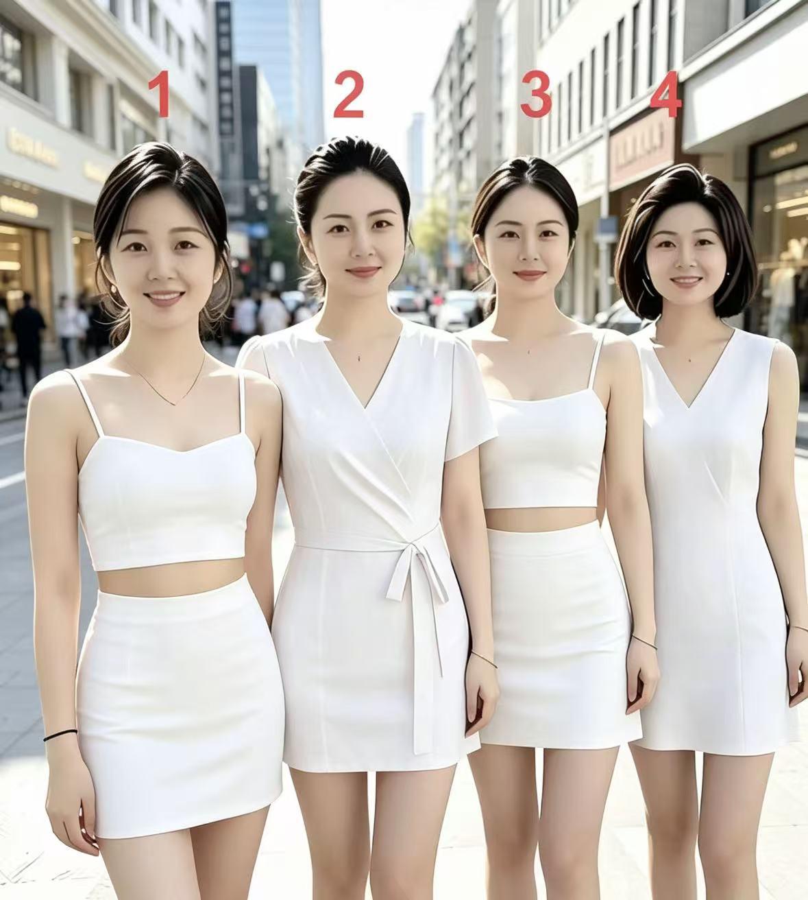 这媳妇挑得好，家里旺不少，下面四位美女，选一位当媳妇，你会选哪一位更旺夫？