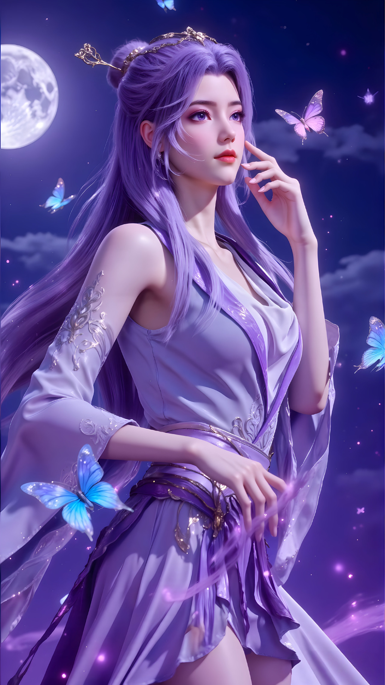 师兄啊师兄云霄仙子【精美壁纸】紫发女孩儿中，这位仙子算是响当当了！​​​