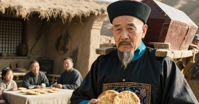 故事：左宗棠57岁抬棺西征，中途歇息一家五口请他吃饼，他收下饼走出7步果断下令