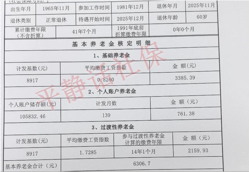 刚刚办结的江苏养老金！12月份开始领取养老金啦！男，25年11月退休，60岁