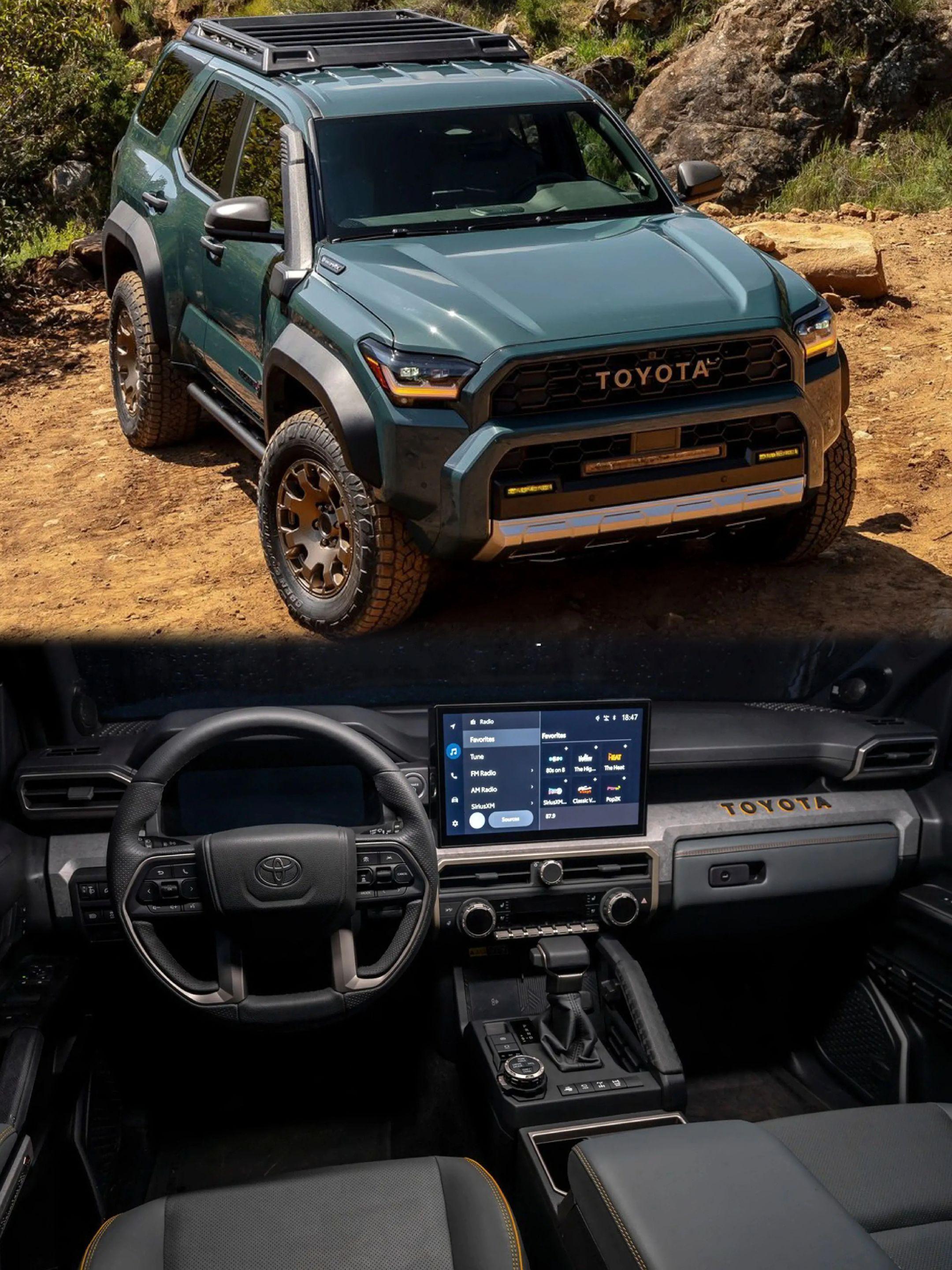 丰田4Runner，新款外观看的很运动丰田​​​