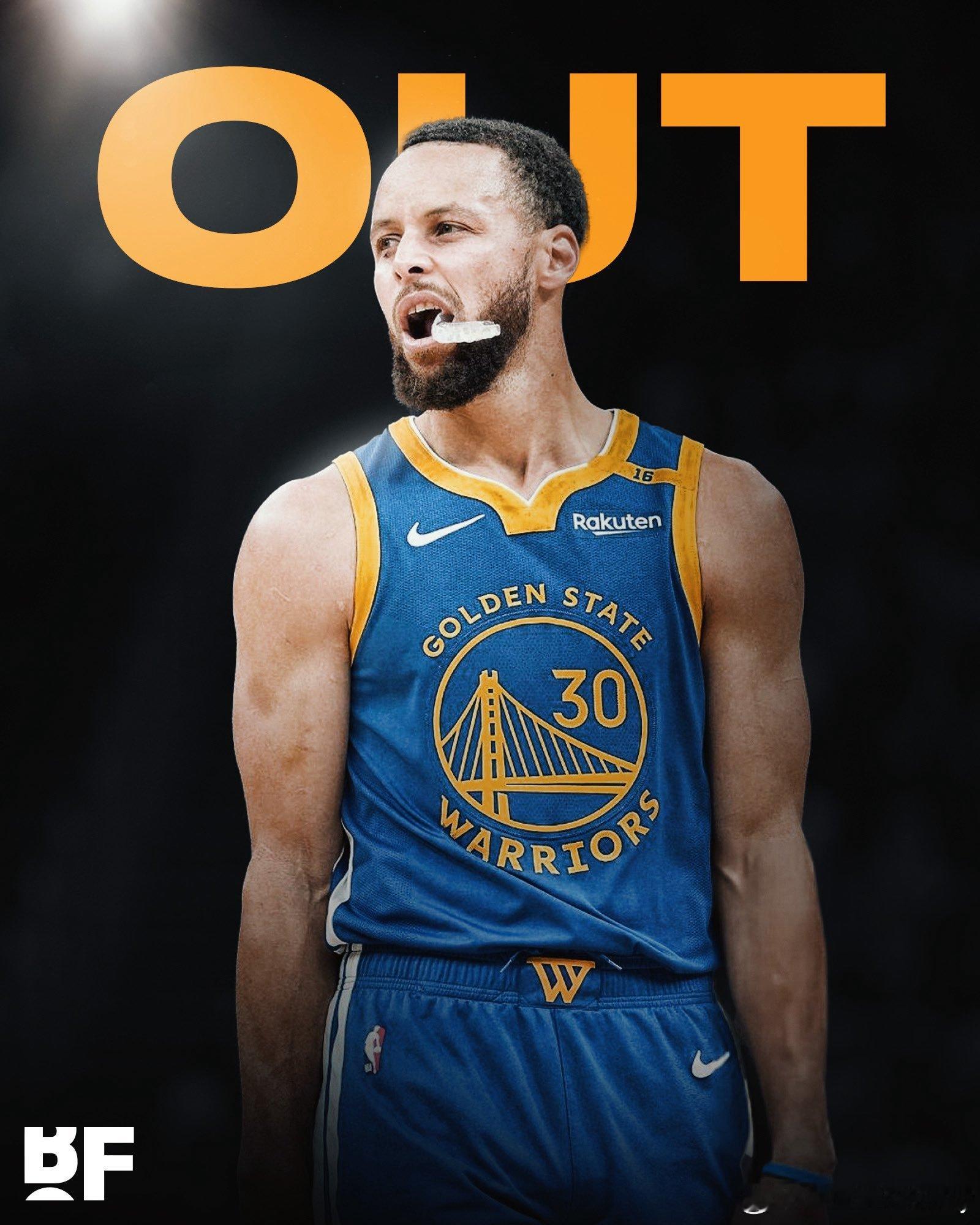 库里完整伤病描述：MRI证实股四头肌挫伤并伴有肌肉拉伤。加州大学旧金山分校骨科教