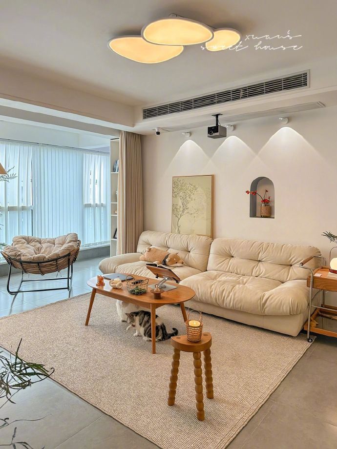 白色系小窝，好好看噢！家居美学