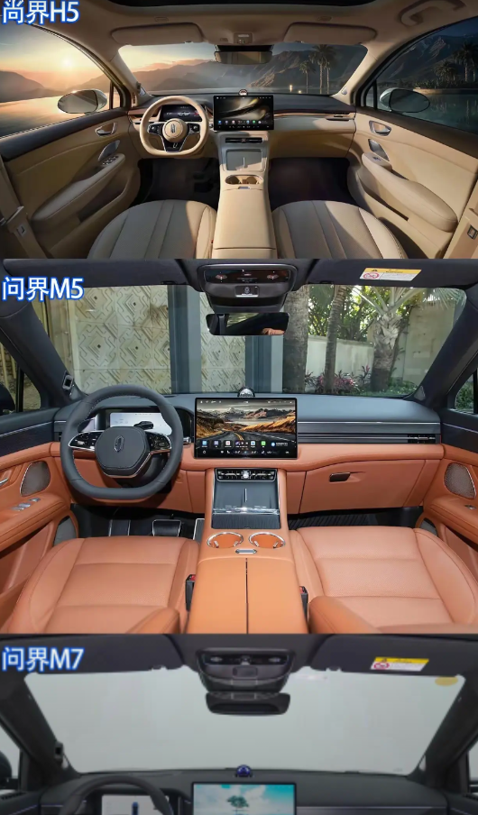 如果你打算入手五界的车，听我句劝，问界M8M9以下别碰，因为其他的车都没有副