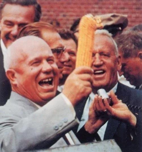 赫鲁晓夫之所以执着种玉米，就是因为想获得饲料然后大力发展畜牧业，能让苏联人民吃上