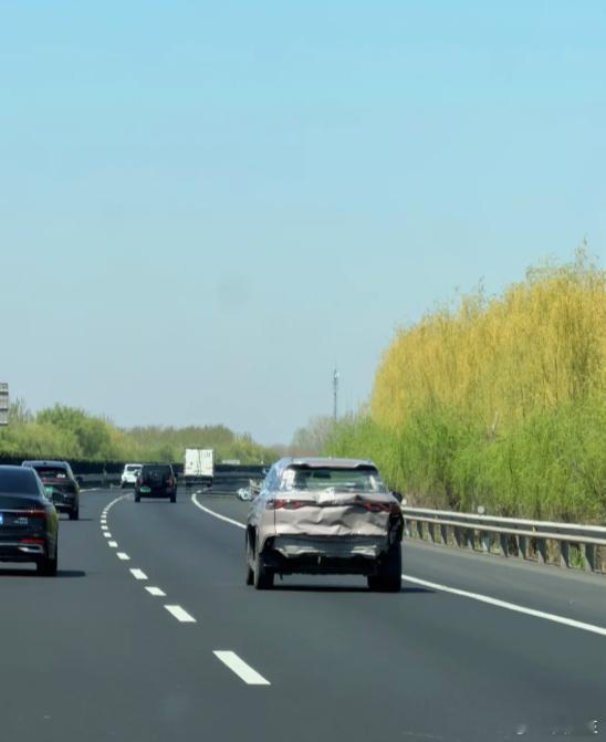 咱就不能叫个拖车吗，裹着薄膜就上路了！