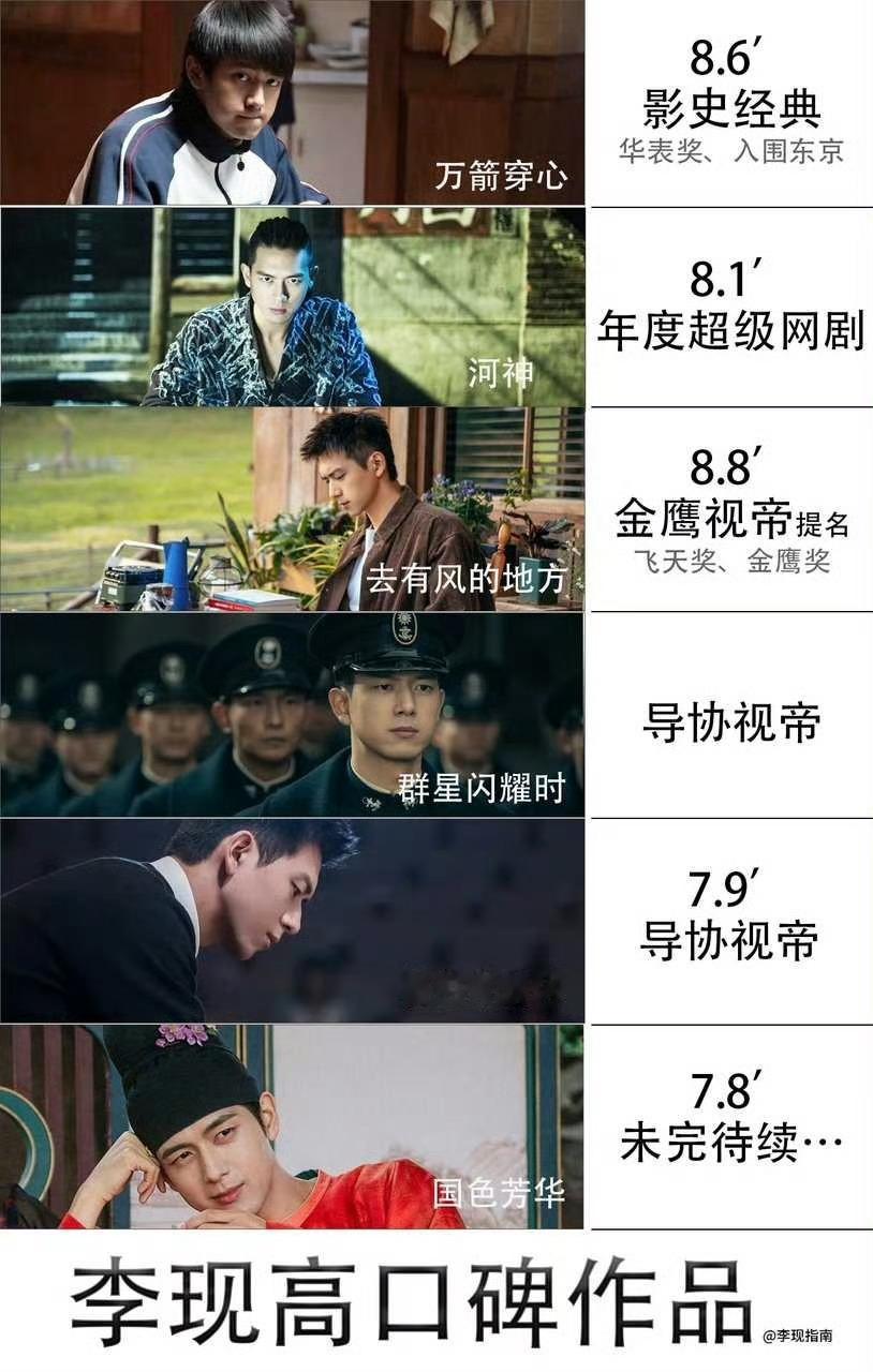 李现确实有点“弹无虚发”​​​