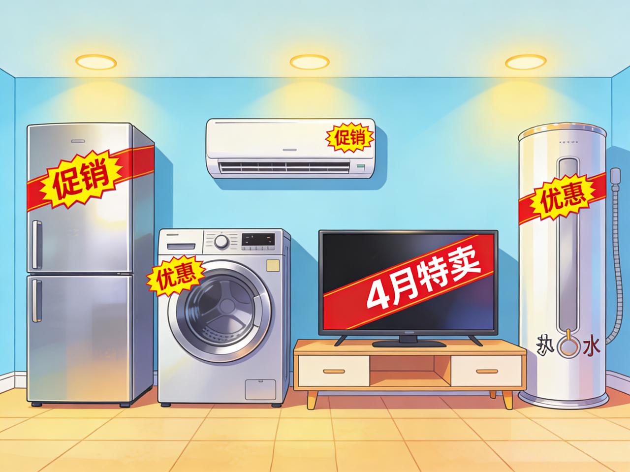 4月装修必看！这5样家电千万别买贵了，内行人都在等促销正文：最近有粉丝私信我