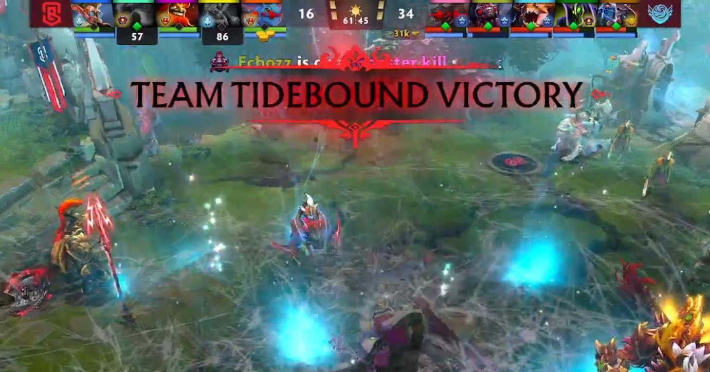 Tidebound3:2险胜eSpoiled获得梦幻次级联赛S2的冠军，这样