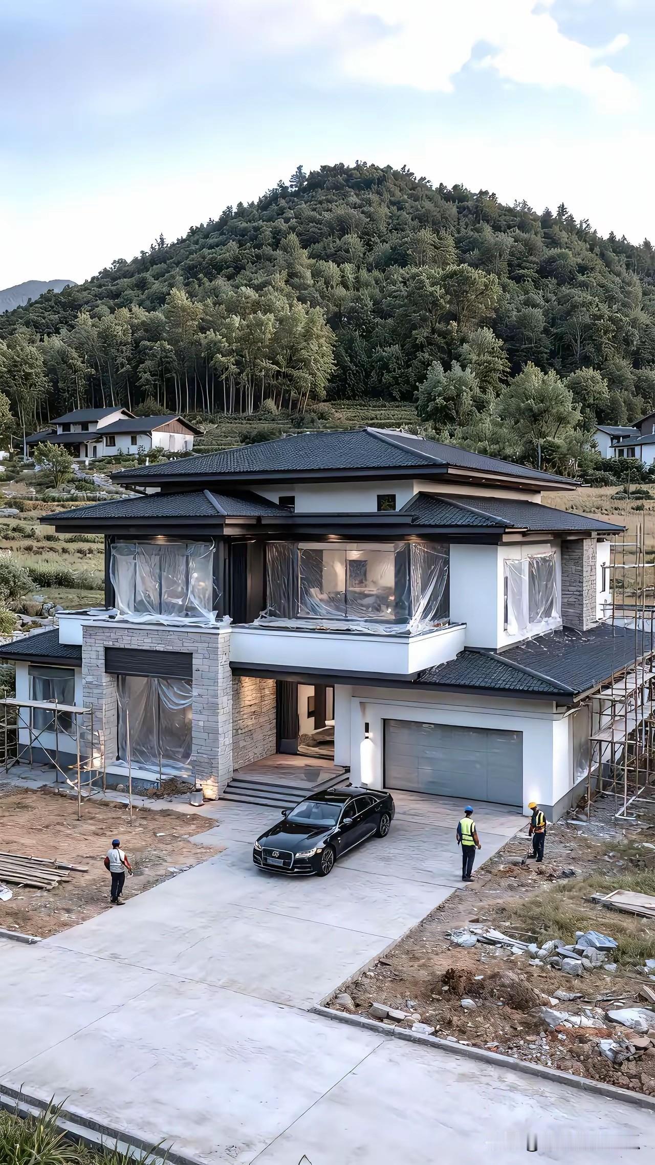 农村自建房设计的天花板，真是太牛了啊！[赞][赞][赞]