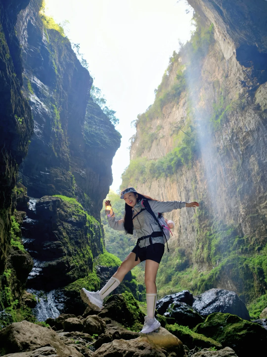 走进地心异世界｜禅家岩天坑徒步分享👟🌿