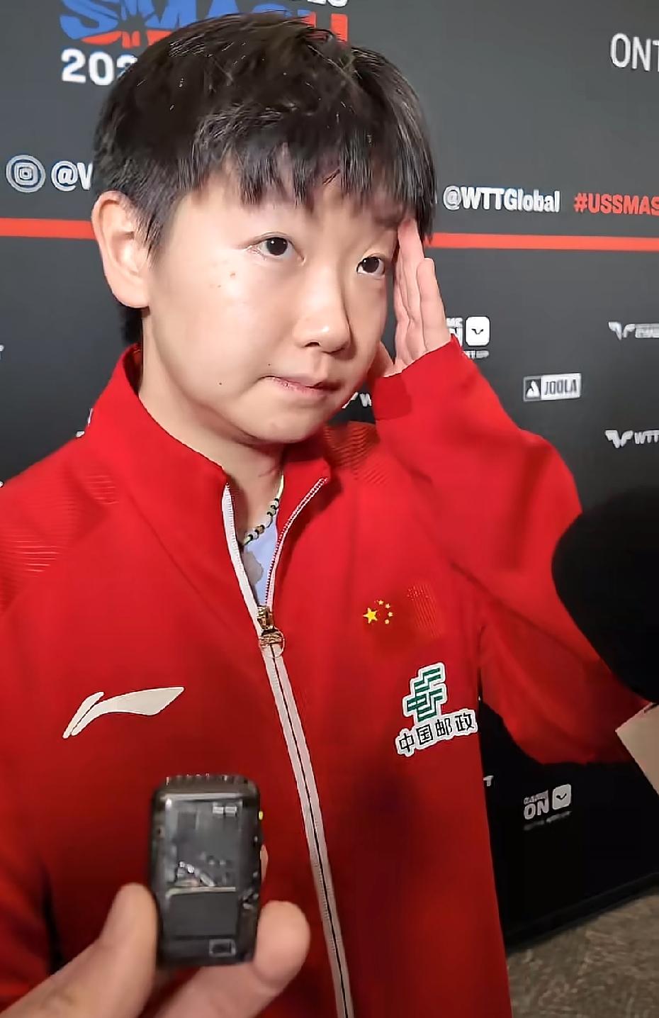 美国大满贯比赛后，感觉莎莎憔悴了很多，太心疼了；采访时她说，下半年还有更重要的