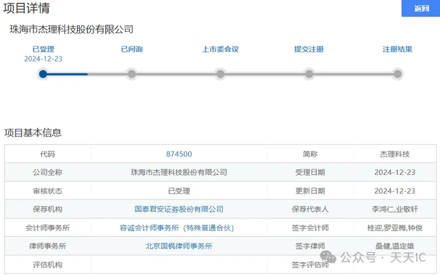 国产半导体公司密集IPO