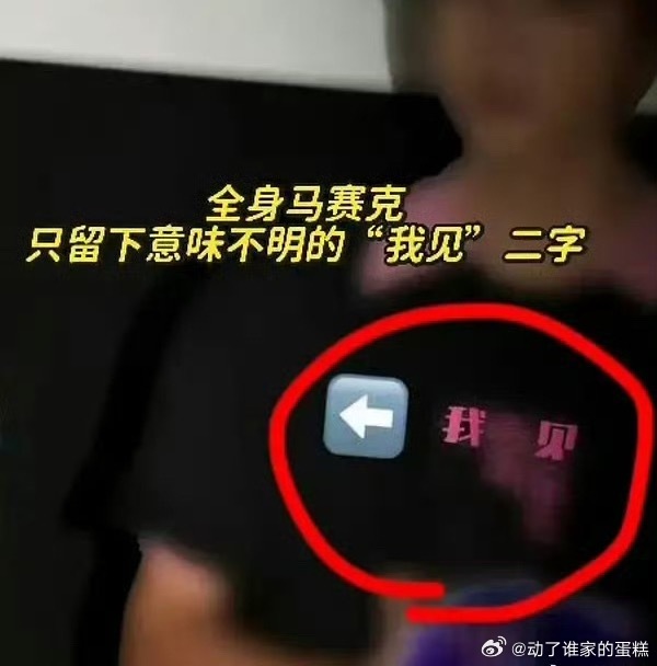 文淇站姐王源文淇站姐啥意思，给王源身上体恤打码，直接留下“我见”两字我看见两朵