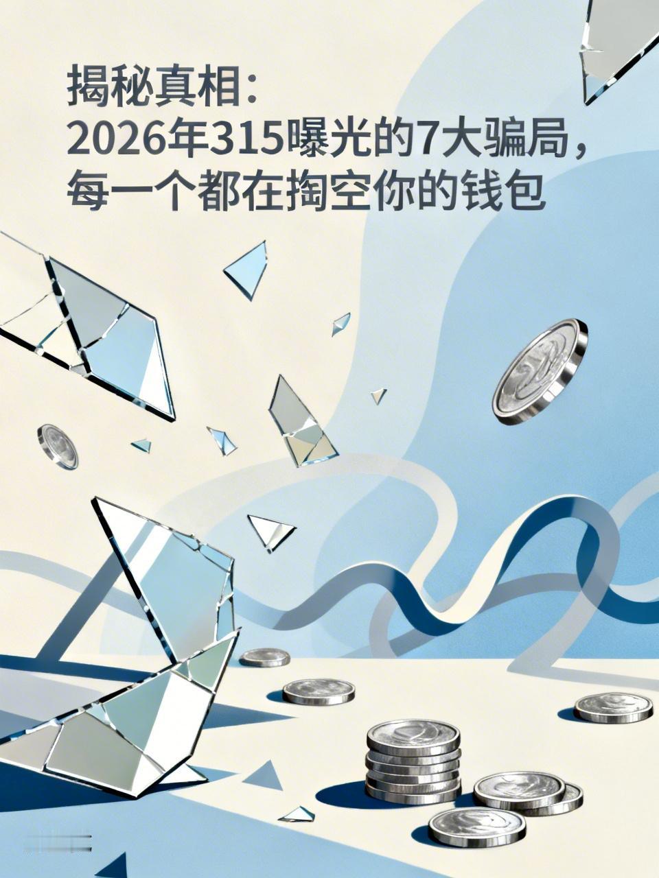 揭秘真相：2026年315曝光的7大骗局，每一个都在掏空你的钱包今年315