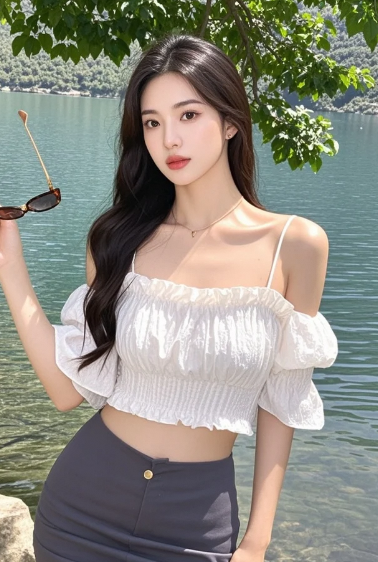 当温柔遇上湖光，美不胜收。