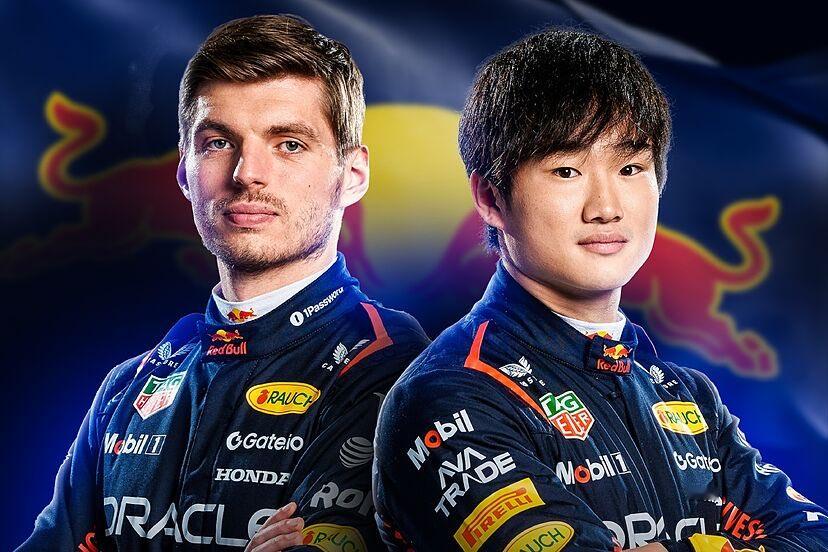 F1冷数据角田在冲刺赛排位赛取得P5，维斯塔潘P6，这是角田加盟红牛车队以来，