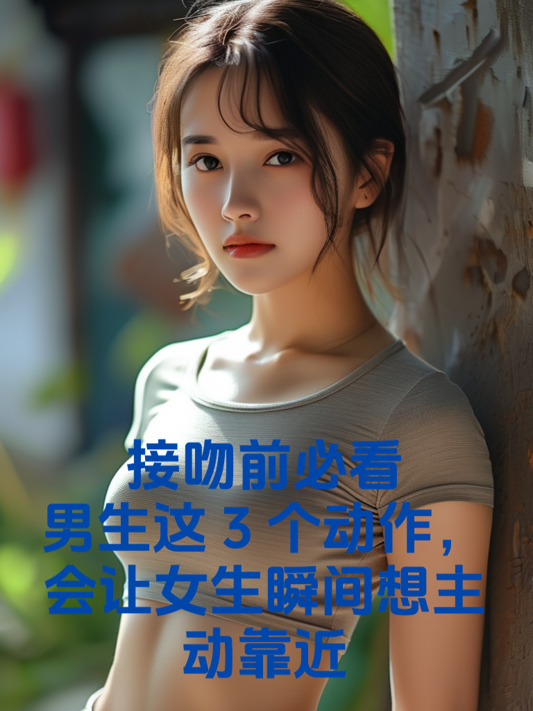 接吻前必看！男生这3个动作，会让女生瞬间想主动靠近