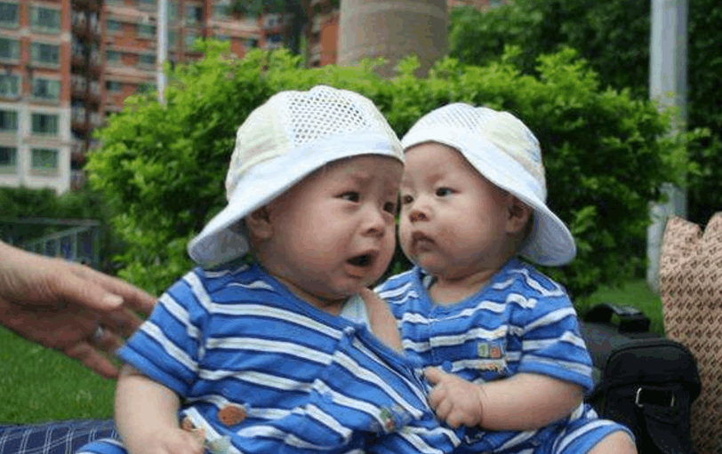 双胞胎二胎妈妈意外怀孕, 看到孩子的性别和数量, 全家人笑弯了腰