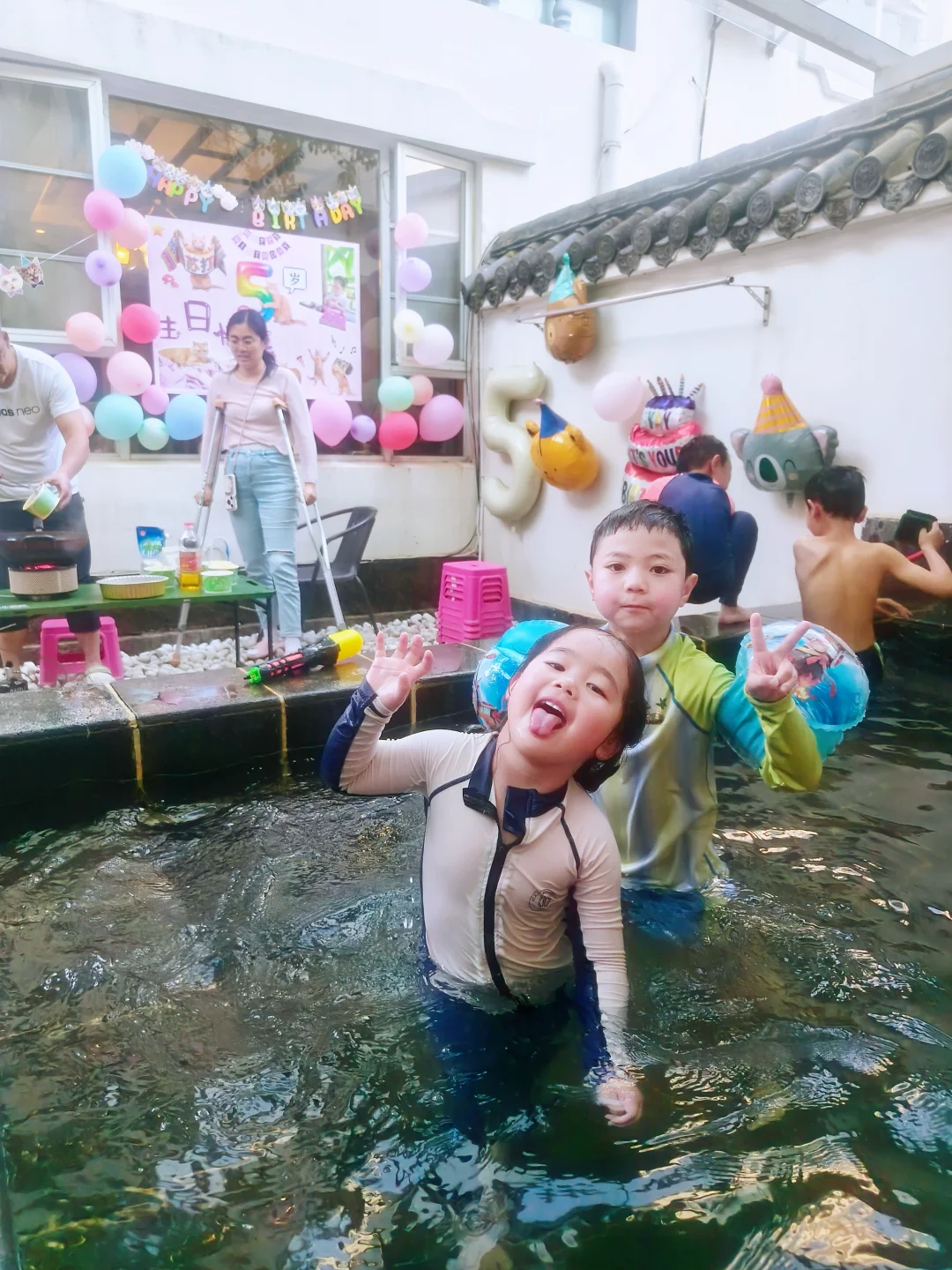 昆明1h，私汤别墅+甩手遛娃=快乐放假！♨️