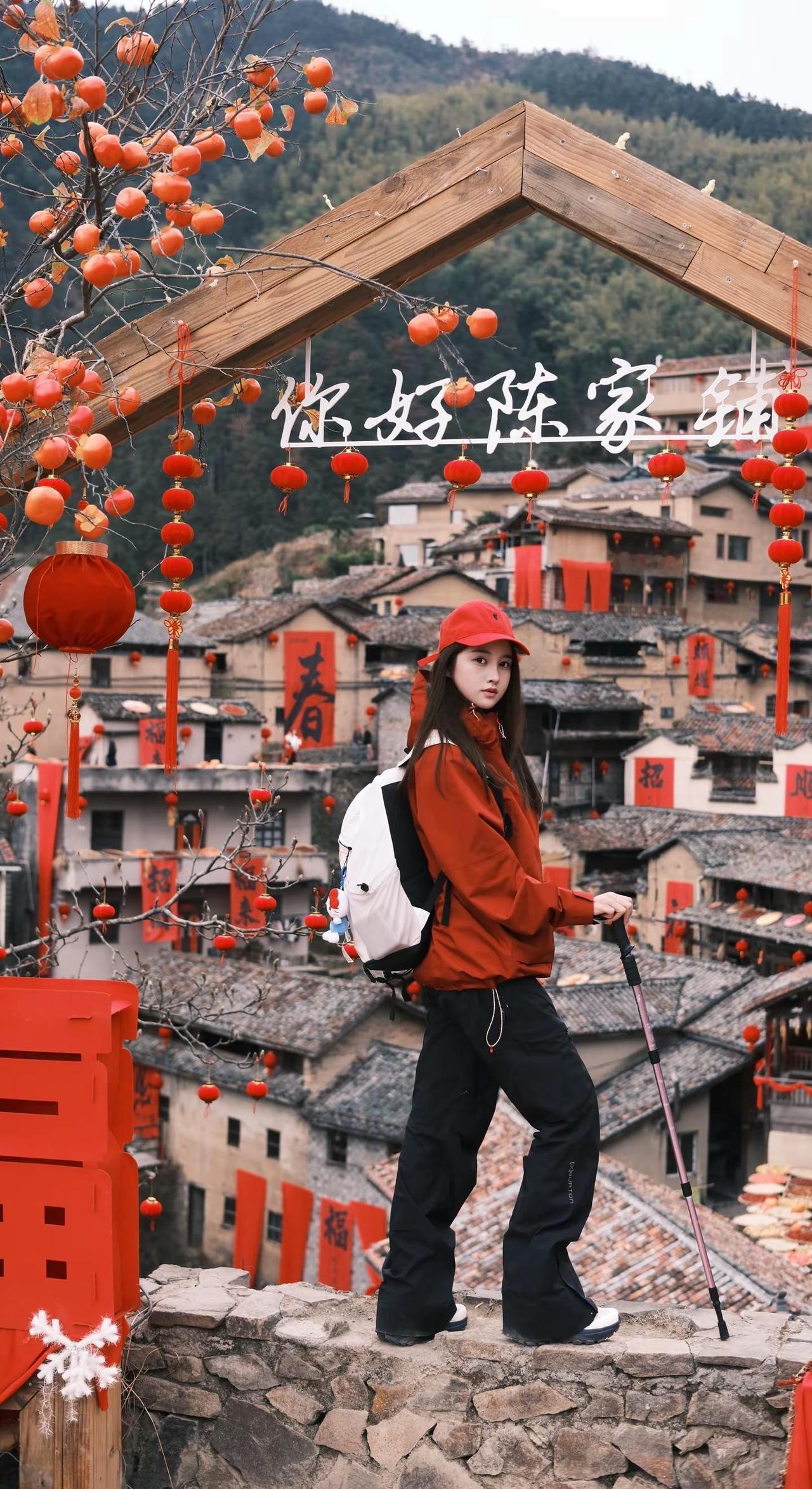 🏮闯入云端陈家铺，不愧是央妈严选💯。江浙沪周边游徒步旅行陈家铺村